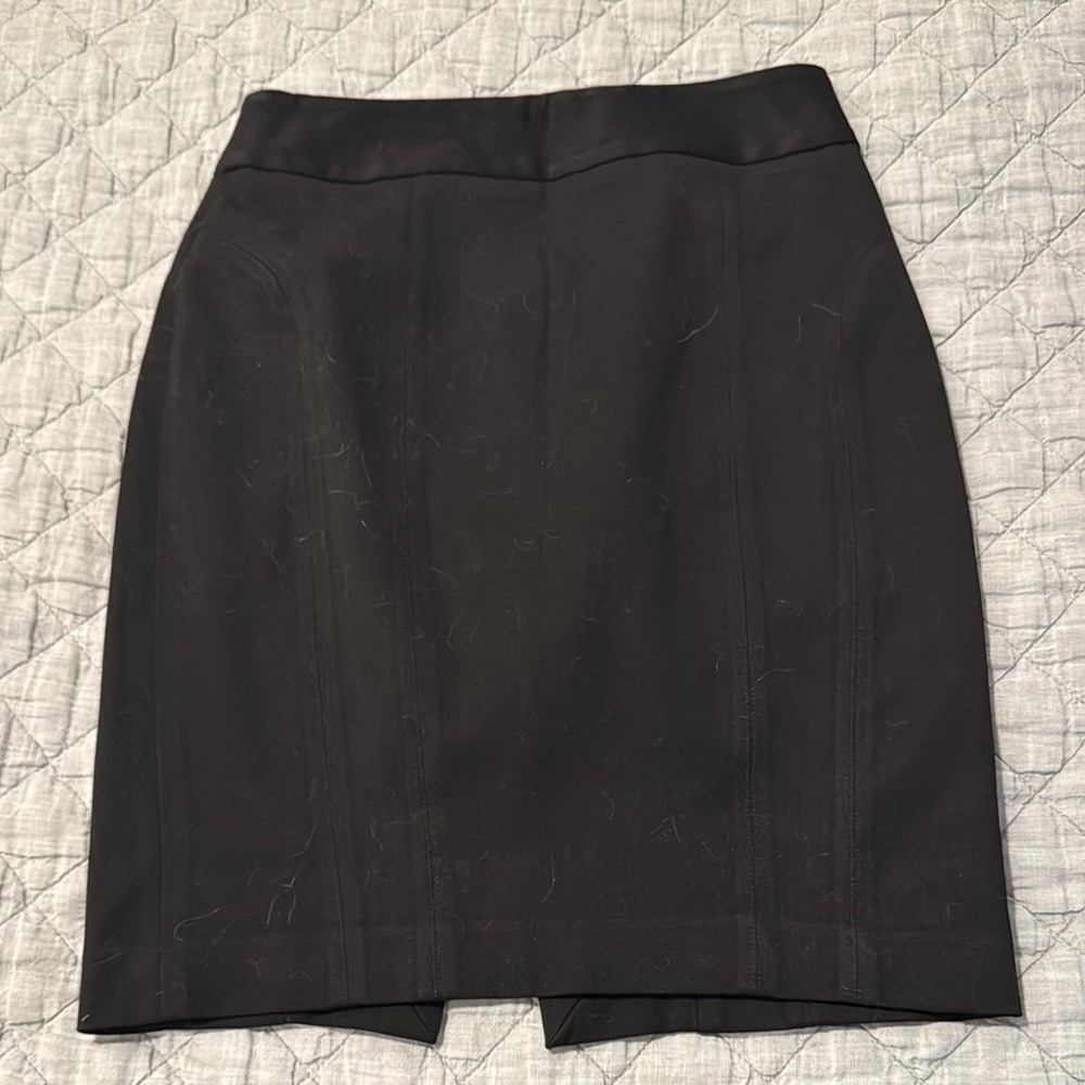Express Black Pencil Skirt Knee-Length Work